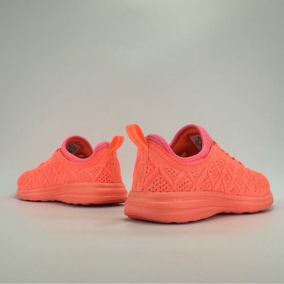 APL Techloom Phantom Women's Running Shoes Sz 8.5 Orange Slip-On Active Sneakers - Picture 3 of 15